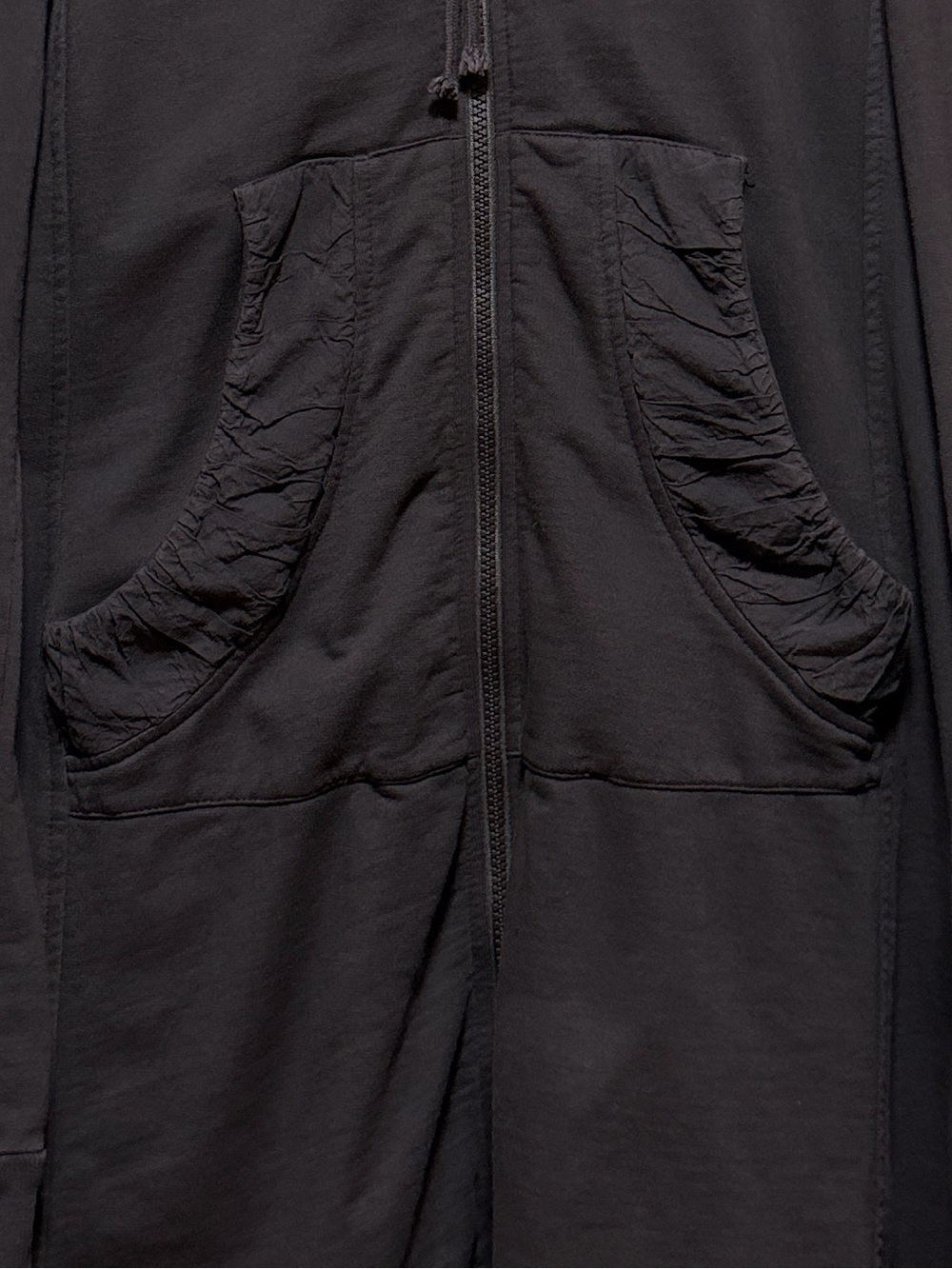 Praire Underground Long Cloak Hoodie Jacket Full Zip - Size Medium - Picture 5 of 8
